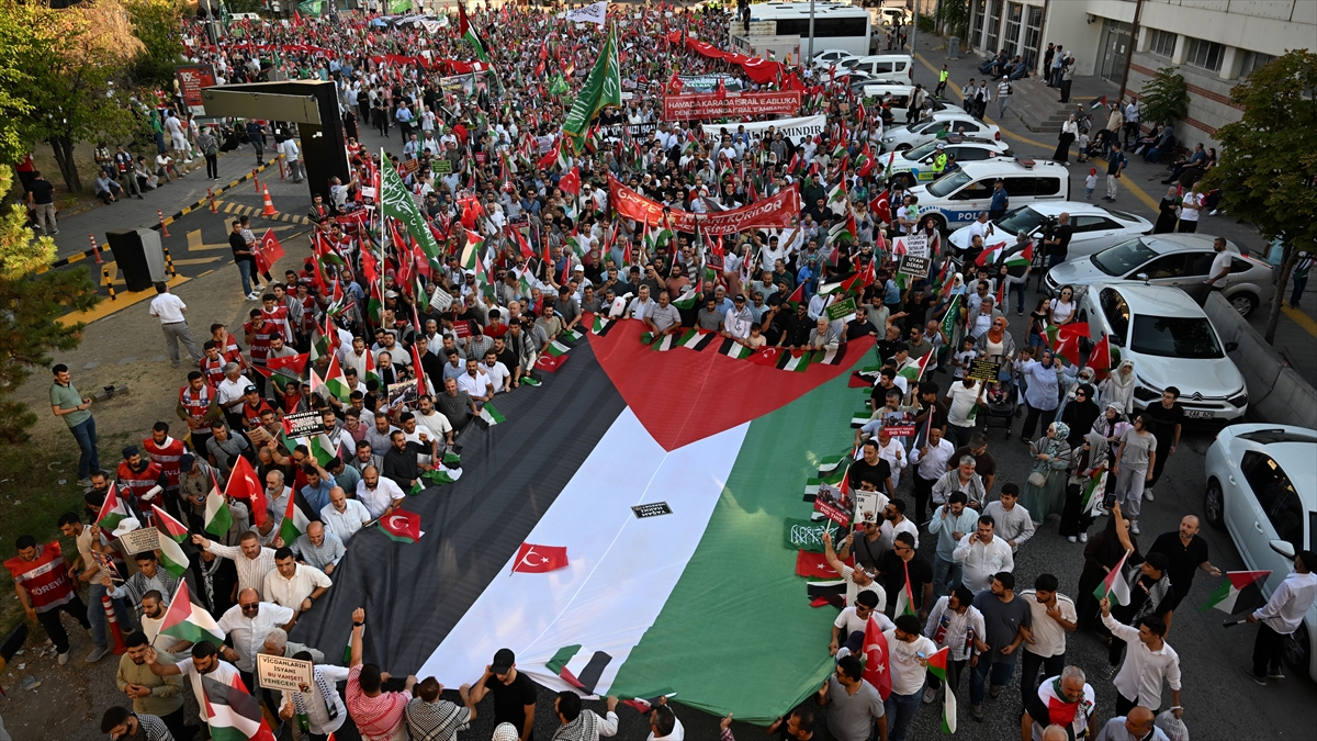 Ankara’da “Gazze İçin Özgür Filistin Yürüyüşü” yapılacak Ankara’da “Gazze İçin Özgür Filistin Yürüyüşü” yapılacak