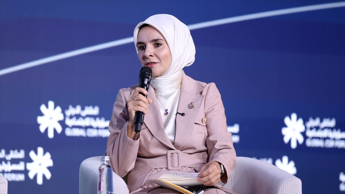 Bakan Göktaş, Riyad’daki “Uluslararası Sosyal Sorumluluk Forumu”nda konuştu