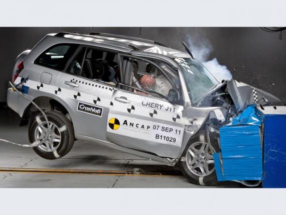 Chery Tiggo 2 çarpışma ve güvenlik testinde Başarısız oldu…