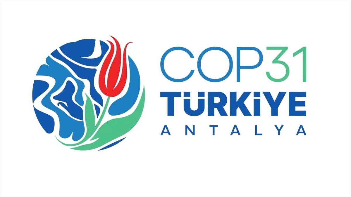 COP31’in logosunda Türk bayrağının kırmızısı ve Anadolu’nun izleri buluştu