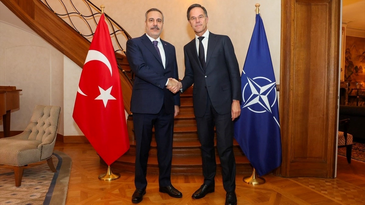 Dışişleri Bakanı Fidan, Brüksel’de NATO Genel Sekreteri Rutte ile görüştü