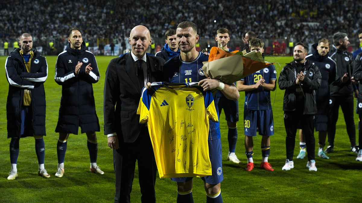 Edin Dzeko, Bosna Hersek Milli Takımı’na veda etti