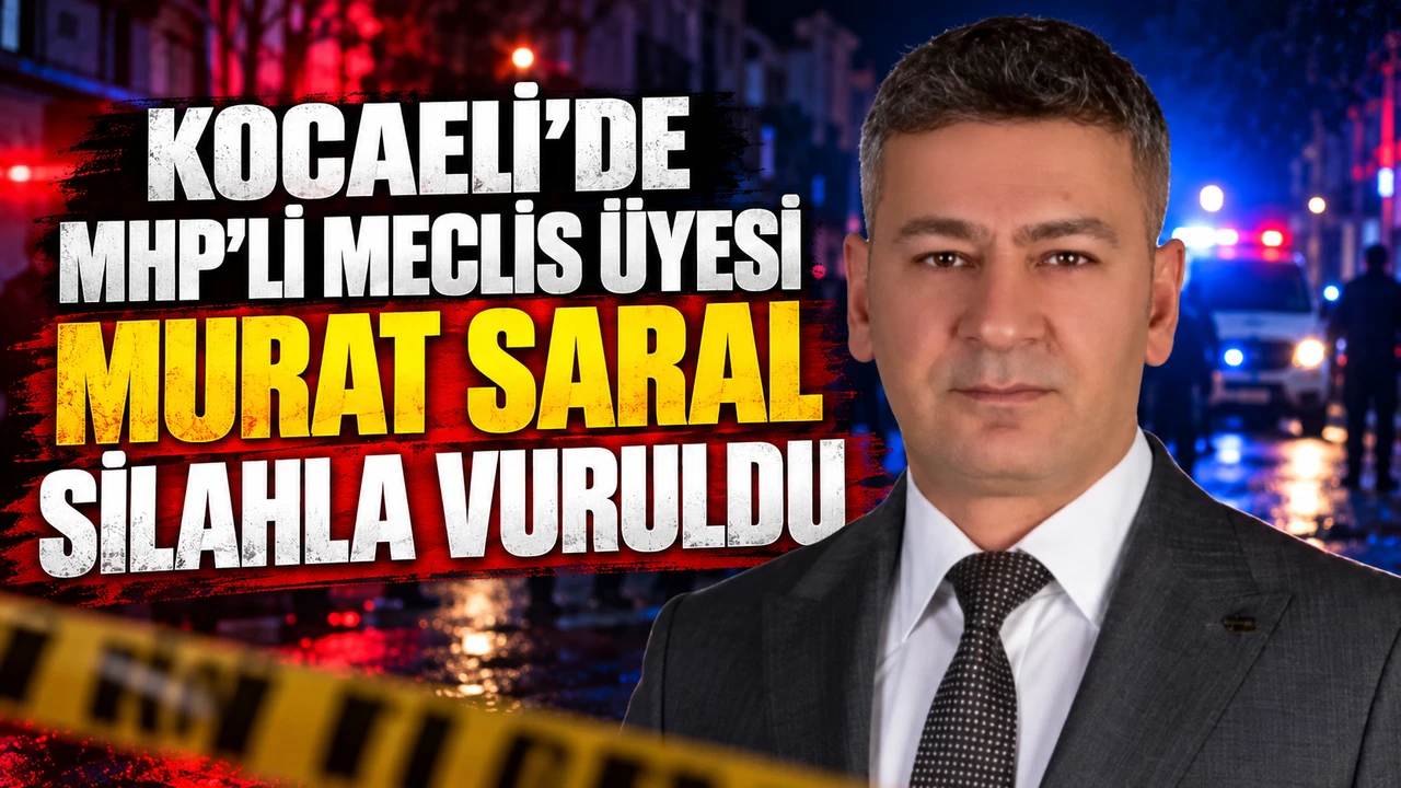MHP’li belediye meclis üyesi Murat Saral tabancayla vuruldu.