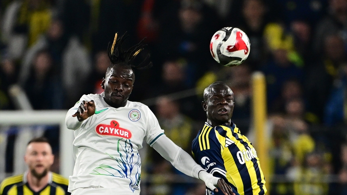 Fenerbahçe, Süper Lig’de yarın Çaykur Rizespor’a konuk olacak