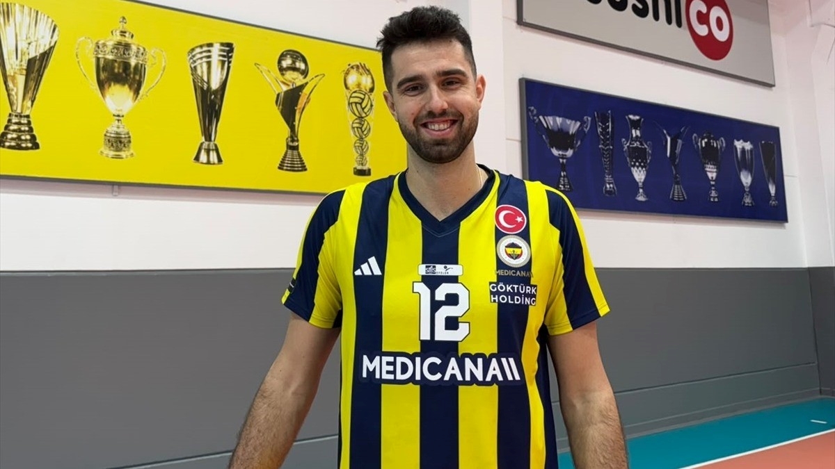 Fenerbahçeli voleybolcu Adis Lagumdzija’nın hedefi Avrupa ve lig şampiyonluğu