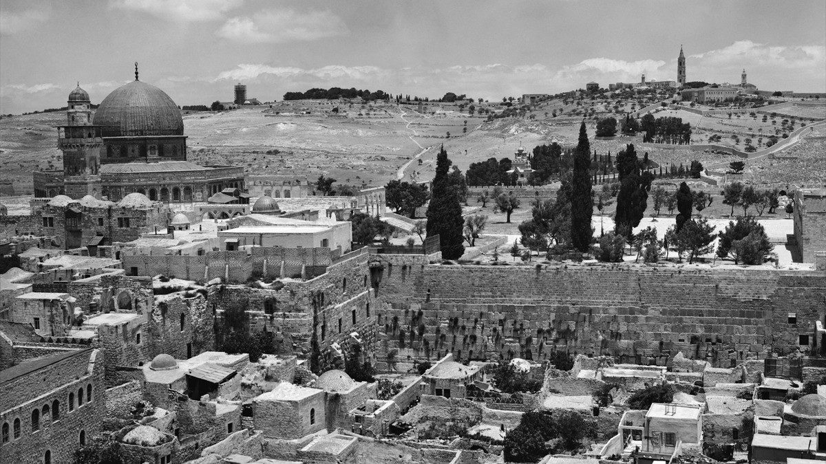 İşgalin silemediği görsel panorama “Kudüs’ün Hafızası” Anadolu Ajansı Arşivi’nde