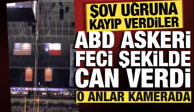 Şov uğruna kayıp verdiler: ABD askeri feci şekilde öldü… Şov uğruna kayıp verdiler: ABD askeri feci şekilde öldü…
